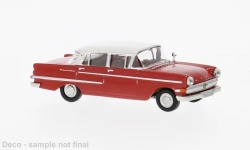 Brekina 20812 - H0 - Opel Kapitän - rot/weiß